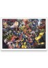 Crossover Dc&Marvel - 50x70 Print Edition (Numbered Ed.)