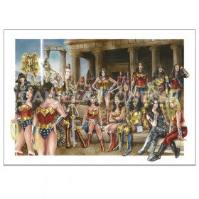 Wonder Woman-familia - Edición 50x70